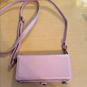 Elegant Pink Crossbody Bag